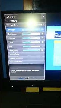 This is how u can change Vizio HDTV settings