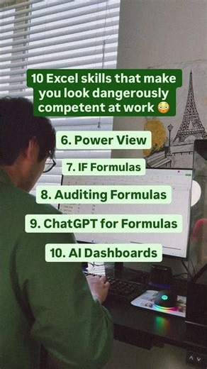 10 Excel skills that make you look dangerously competent at work 😳