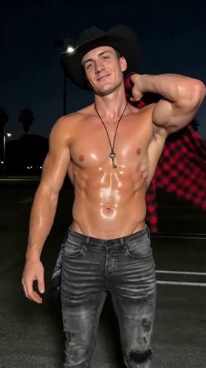 This muscular cowboy outfit reveal will blow your mind