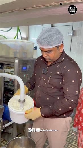 Ever Wondered How Ice Cream is Made? 🍦 Inside Factory Process | Thefoodiecam