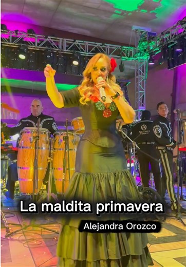 La maldita primavera #AlejandraOrozco #show #eventos