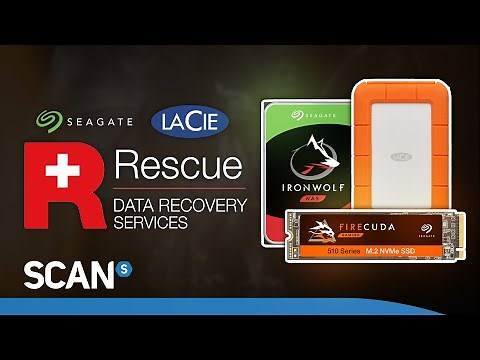 Seagate Data Rescue Recover Services - Get peace of mind that your data is covered from the unknown!