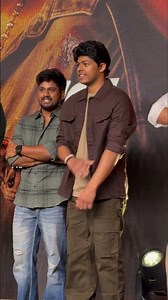 🔥 CM Vijay son Jason Sanjay, Grand ENTRY at SIGMA Pre-Release Event 🔥 #jasonsanjay #sandeepkishan