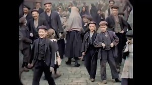 【高清修复】100年前的老影片合集（彩色 HD1080P 60帧）-p4-1901年英国维多利亚时代的工人