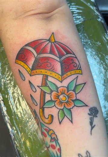 More tats made in my sketchbook 🖤 #tattoo #tattoos #sketchbook #umbrella #quail