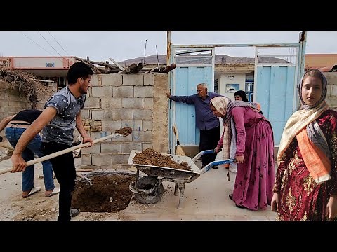 A day in the life of Mohammad Reza and his wife Zainab, the daughter of the Peren family