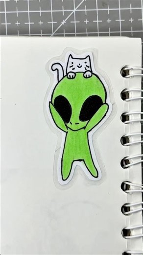 Alien stickers part 50 #drawings #art #stickers #aliens #art