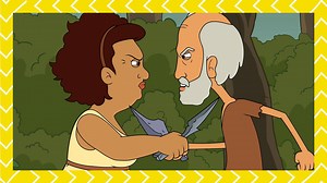 Gary sets out to define humanity's first romantic relationship, while Minerva tries to arm everyone in camp with spears. | Human Discoveries