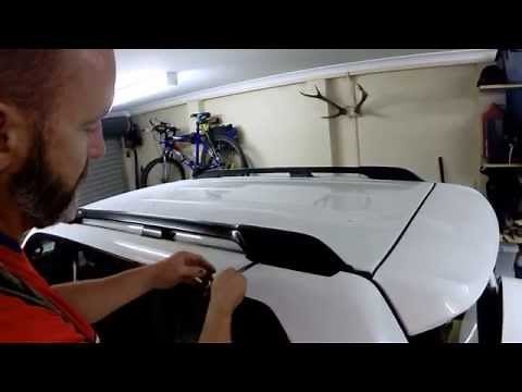 How To Remove Toyota Prado roof rails