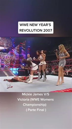 Mickie James vs Victoria: WWE Women's Championship 2007