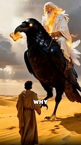 Why did a raven feed Elijah in the wilderness? #biblestories | Daily Faith