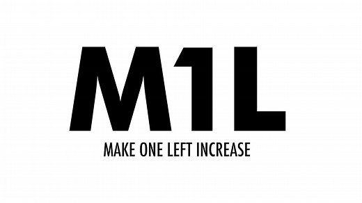 The Make One Left Increase (M1L)