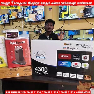 273K views · 3.1K reactions | RRR Enterprisesல LED TV combo offer...