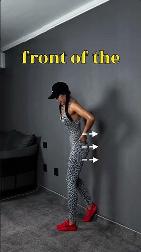 This Wall Glute Exercise Burns So Much—My Butt Was on Fire 🔥 20 Reps Each Side
