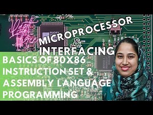 PART 3::BASICS OF 80X86 INSTRUCTION SET and ASSEMBLY LANGUAGE PROGRAMMING : : DR SHAZIA HASAN