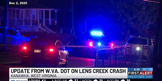 Update from W.Va. DOT on Lens Creek crash