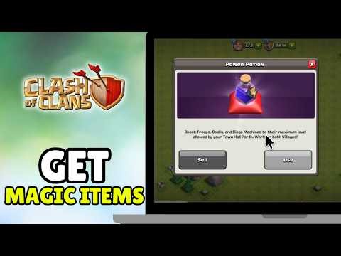 How To Get & Use Magic Items In Clash Of Clans (2026) - Clash Of Clans Magic Items Explained