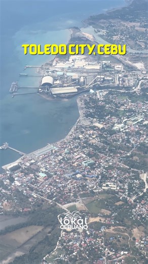 "Toledo City, Cebu viewed from the air" #lokalcebuano #cebu #CebuProvince #ToledoCity | Lokal Cebuano