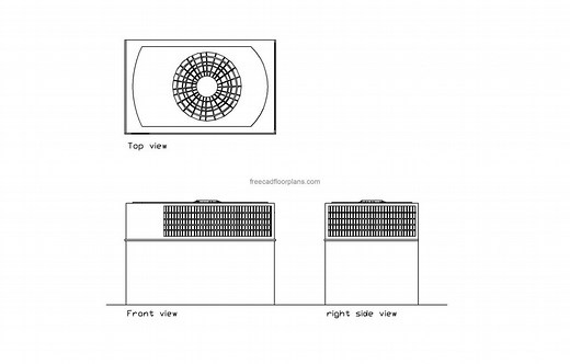 Package Unit - Free CAD Drawings