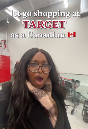 First Time Target Shopping as a Canadian Girl