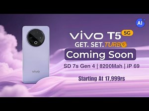 Vivo T5 5G Full Specs & Launch Date in india | Vivo T5 Price in india