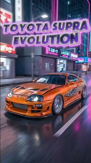 Toyota Supra Evolution (1979 — 2019) #jdm #supra #toyota #carevolution #cartransformation