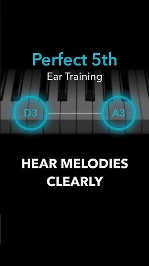 INTERVAL EAR TRAINING — Recognize Intervals by Ear #musictheory #musician #musiceducation