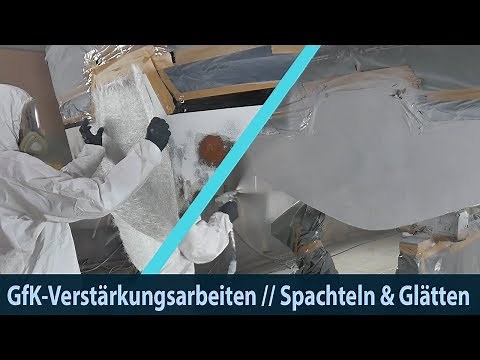 REFIT #4 – GRP repair work // Filling & smoothing