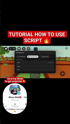 NEW UPDATE SCRIPT & TUTORIAL TO USE SCRIPT 🔥 #growagarden #roblox #scripting #delta #codex #krnl