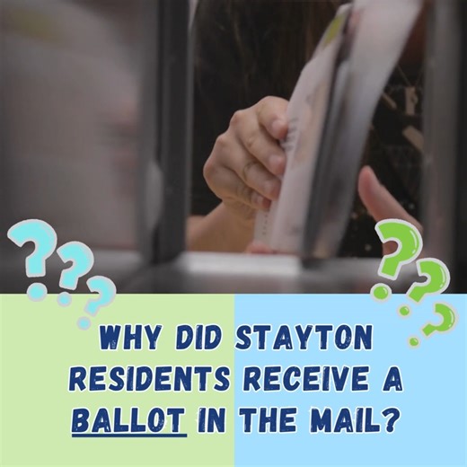 ️ Why Wednesday: Why did Stayton residents receive a ballot in the...