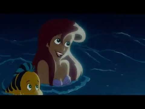 Disney the Little Mermaid - Fireworks scene