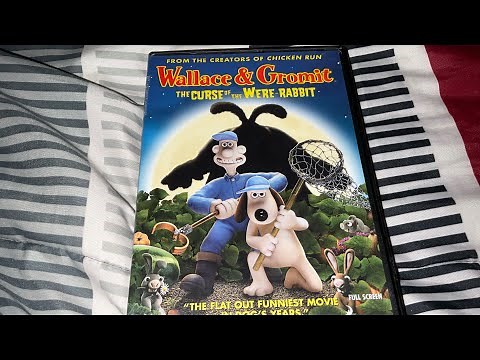 Opening to Wallace & Gromit: The Curse of the Were-Rabbit 2006 DVD (Fullscreen version)