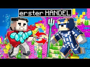 ich werde der REICHESTE SPIELER - Dreizack Handel auf der Youtuber Insel