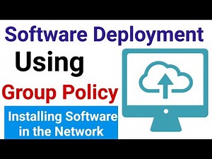 How to install Application Software in the Network Using GPO | Software Deployment in Server-2022