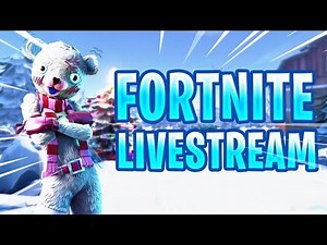 Playing fortnite and chilling