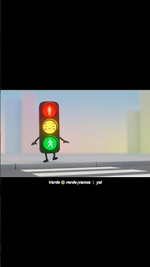 🚦 Semáforo Divertido 🎵 Canción Educativa para Niños #semaforo #educativa