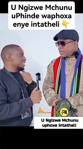 Mina angifuni ungibuze umbuzo owubuphukuphuku👇👇 Sekwinhlala yenza ukuthi u Ngizwe Mchunu aphoxe izintatheli uma zimbuza imibuzo enhlanhlathayo. Ukuphindile lokho uphoxe intatheli ye BM production ngenkathi imibuza umbuzo othi u Ngizwe usithathaphi isibindi sokuthi alwele imvunulo abantu bethule zizwele kwi Video ukuthi u Ngizwe Mchunu uphendule wathini👇 #izindabazikabhoqo #sizwangawe #viralreels #SAMA28 #reelsviral | Izindaba Zika Bhoqo