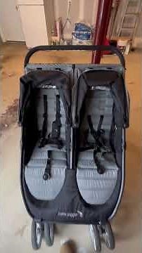 Baby Jogger City Mini GT2 All Terrain Double Stroller, Slate , 41 1 x 30 5 x 43 1 Inch