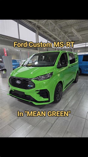 What do you think of this colour, 'Mean Green' MS-RT Ford Custom #ford #MSRT | Yorkshire Paint Repairs