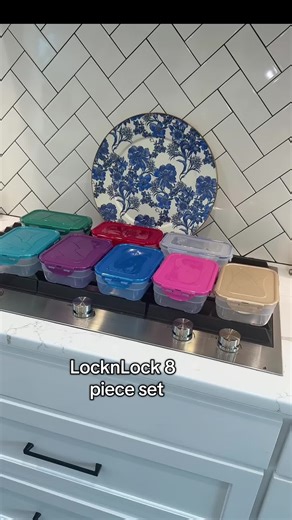 LocknLock eight piece set! #locknlock #airtightcontainer #leftovers #kitchenfinds #qvc