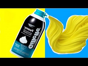 How To Make Shaving Cream Slime without Glue