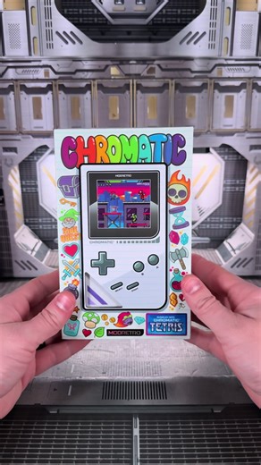 The Chromatic from @modretro It’s gaming the way it used to be: simple, focused, and fun. -Plays old GB & GBC cartridges plus Modretro games! -magnesium shell -native video streaming -usb passthrough charging #gameboy #modretro #gamer #gamerlifestyle #gamers