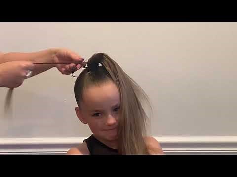 High Curly Ponytail Tutorial