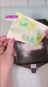 ink Blending Pop rubber stamping technique with the Natural Botanicals stamp set from Stampin' Up!®️