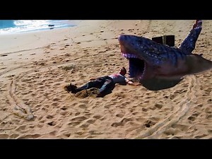 A group of terrifying sharks that swim in the sand and feed exclusively on humans.