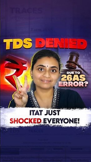 Don’t Lose TDS Credit for 26AS Errors ❌💰