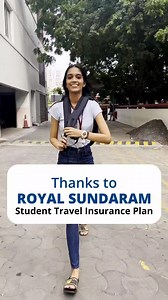 With Royal Sundaram's Student Travel Insurance, no mission is impossible! 😉 So pack your bags, dream big, and let us take care of the rest - because with us, everything is possible! 😊 To know more about Royal Sundaram's Student Travel Insurance connect with us today! #AceTheAdventure with Royal Sundaram. #RoyalStudent #RoyalSundaramGeneralInsurance #WithYouForGood | Royal Sundaram