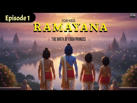 The Birth of Ram and His Brothers | Ramayan for Kids – Episode 1