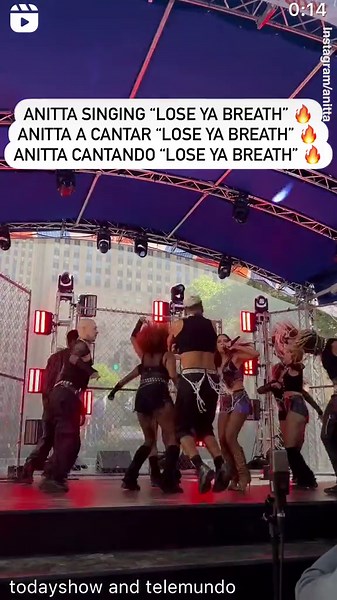 Anitta shares her favorite moments performing on the TODAY Show