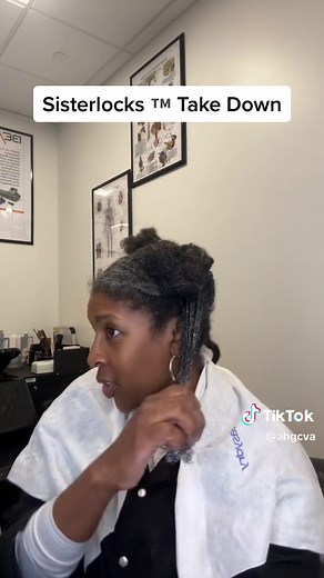 Sisterlocks Removal: Combing Out My Sisterlocks